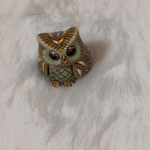 Rinconada De Rosa Artesania Handcrafted Owl Figurine 🦉 - Picture 8 of 11